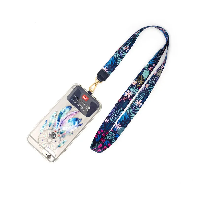 Phone Lanyard - Flora