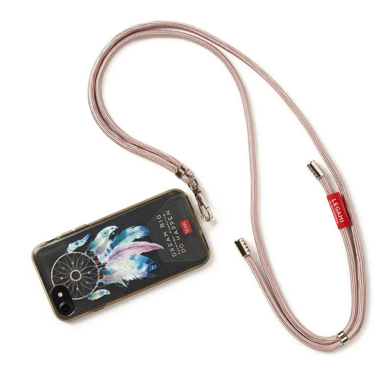 Phone Lanyard - Rose Gold