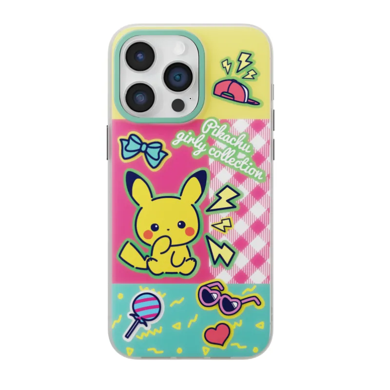 Pokémon All-inclusive Shockproof Protective Case Cover with Doll Charm Lanyard