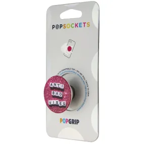 PopSockets: PopGrip with Swappable Top for Phones & Tablets - Anti-Bad Vibes