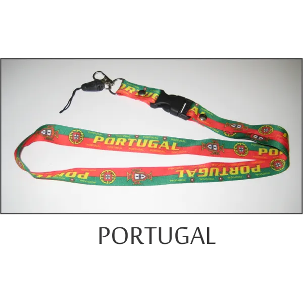 Portugal Flags Lanyard