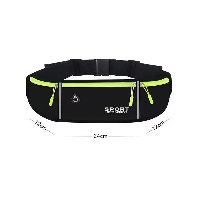 Running Waist Bag Men Women Sports Belt Pouch Sports Fanny Pack Mobile Phone Bag Gym Running Cell Phone Jogging Run Cycling Bag