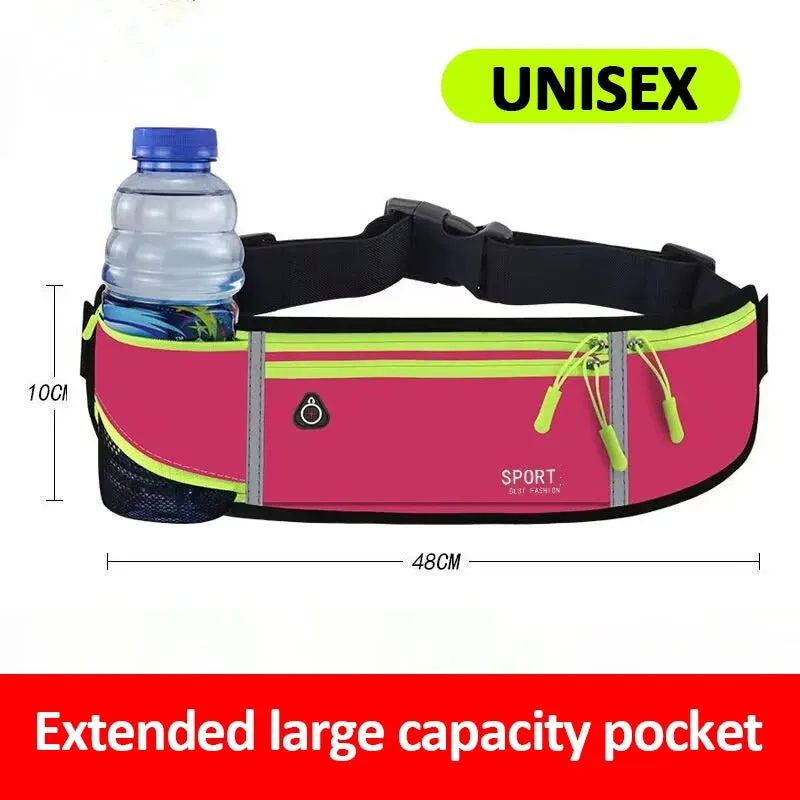 Running Waist Bag Men Women Sports Belt Pouch Sports Fanny Pack Mobile Phone Bag Gym Running Cell Phone Jogging Run Cycling Bag