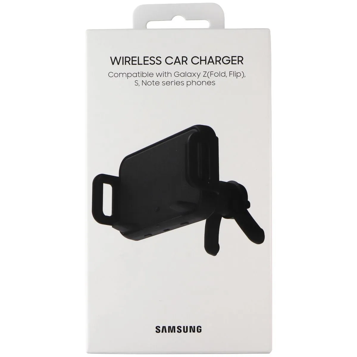 Samsung (9W) Wireless Qi Car Charger with Auto Clamp (2022) Black (EP-H5300CBE)