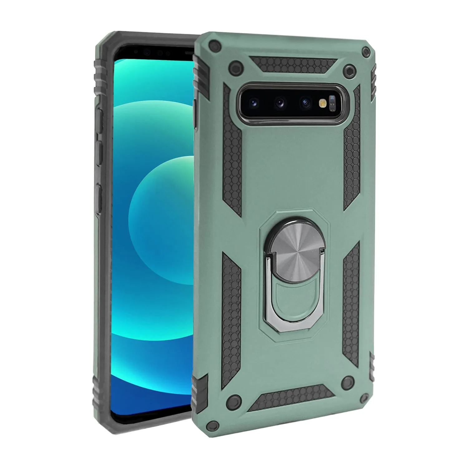 Samsung Galaxy S10  Case - Heavy-Duty, Ring Holder