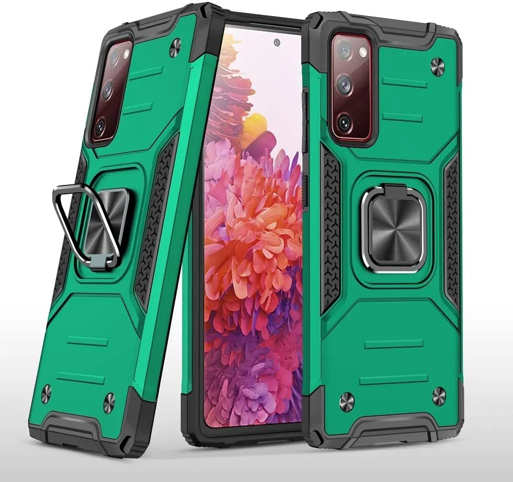 Samsung Galaxy S20 FE 5G Case - Heavy-Duty, Ring Holder