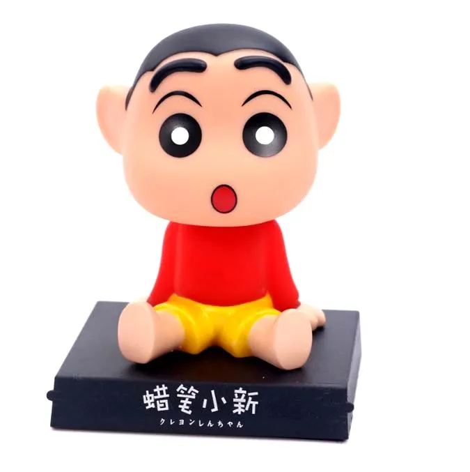 Shinchan Bobblehead With Mobile Holder For Cars | 11CM |