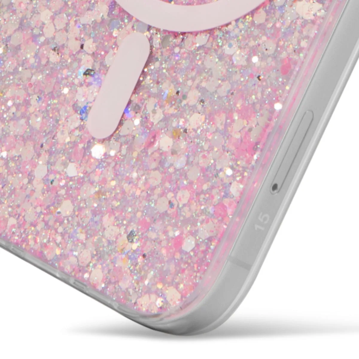 Showcase Glam - iPhone 15 Pro Max Baby Pink w/ MagSafe Case