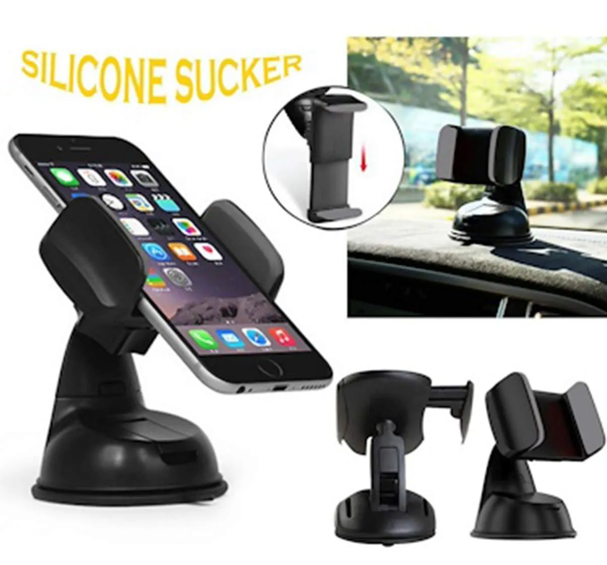 Silicone Sucker Mobile Holder