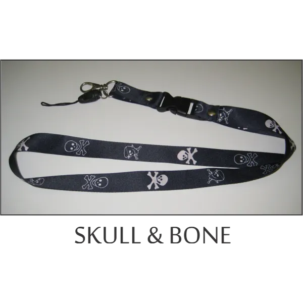 Skull Flags Lanyard