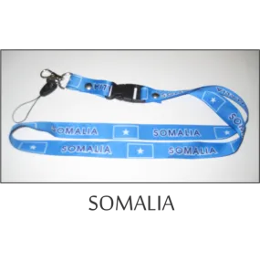 Somalia Flags Lanyard