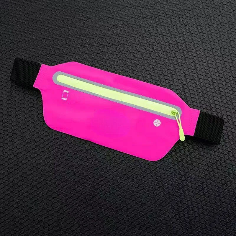 Sports waist bag, running mobile phone bag, men's and women's multi-functional outdoor equipment waterproof invisible ultra-thin mini belt bag