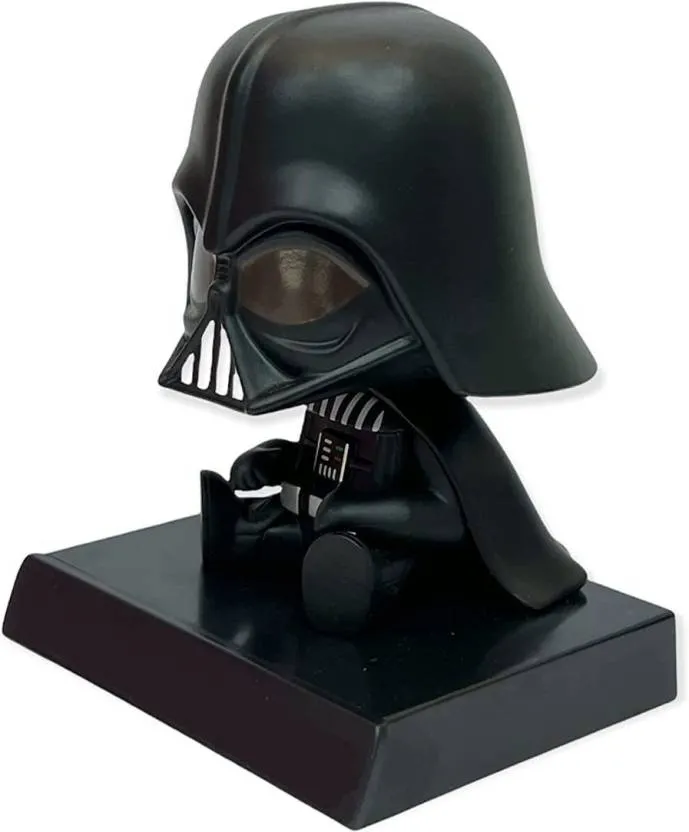 Star Wars | Darth Vader Bobblehead | With Mobile Holder For Cars, Desk, Study Table  |13 Cm |