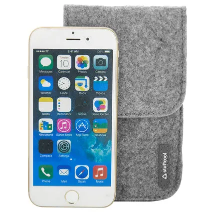 Stuffcool Felt Pouch for upto 5.5" Smartphones