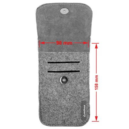 Stuffcool Felt Pouch for upto 5.5" Smartphones