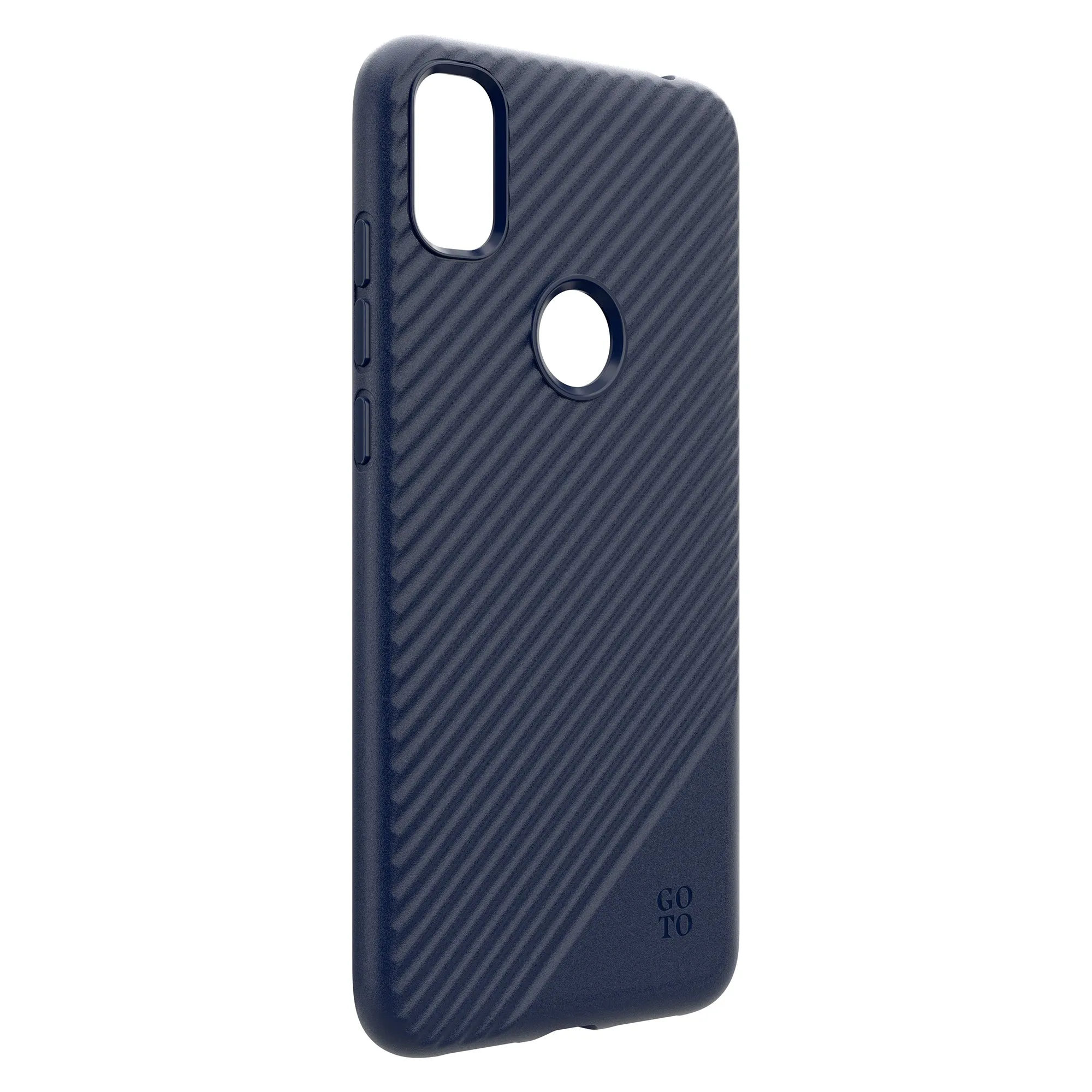 T-Mobile REVVL 4 Fine Swell 45 Case Navy Blue