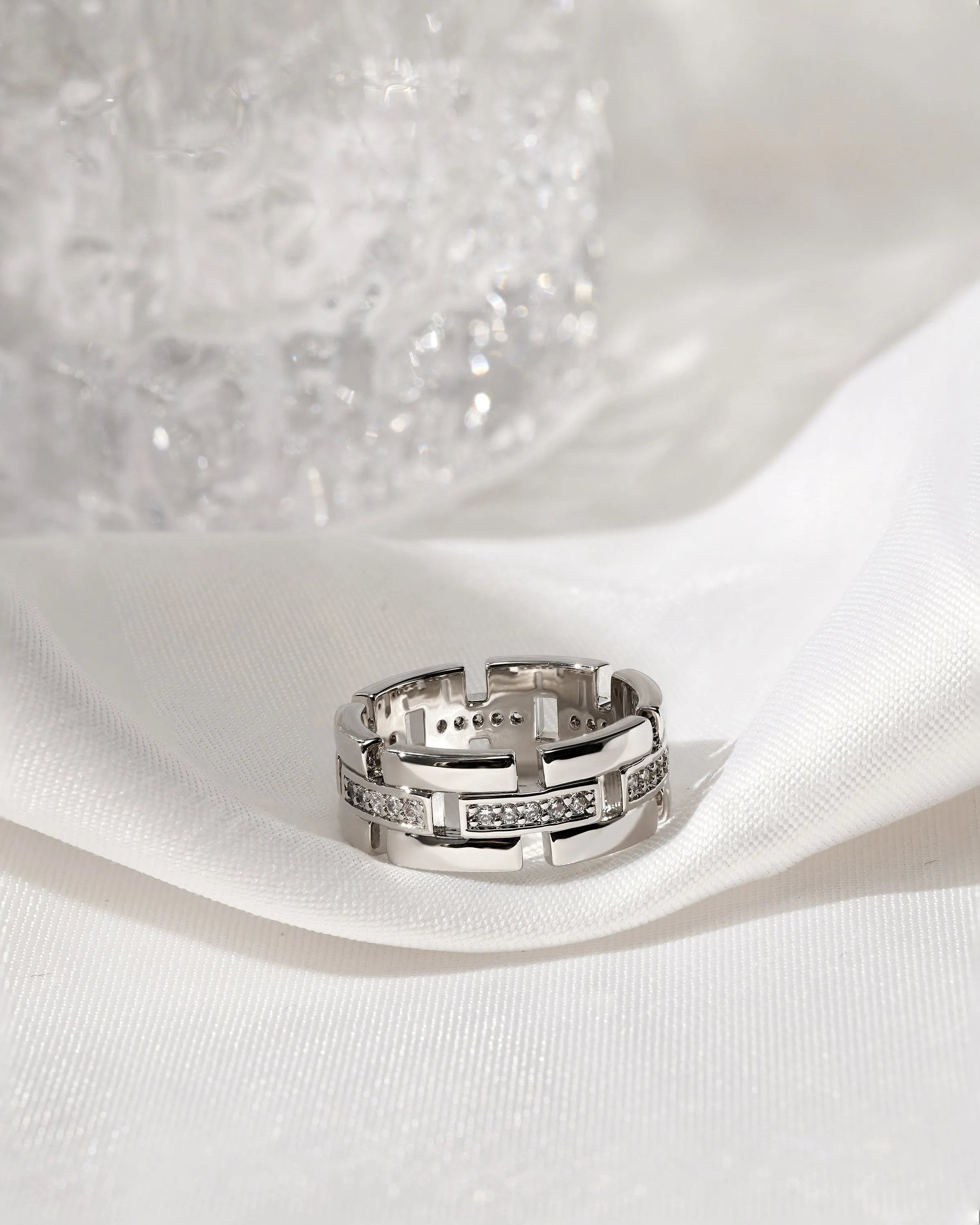 The Rossi Cigar Ring- Silver