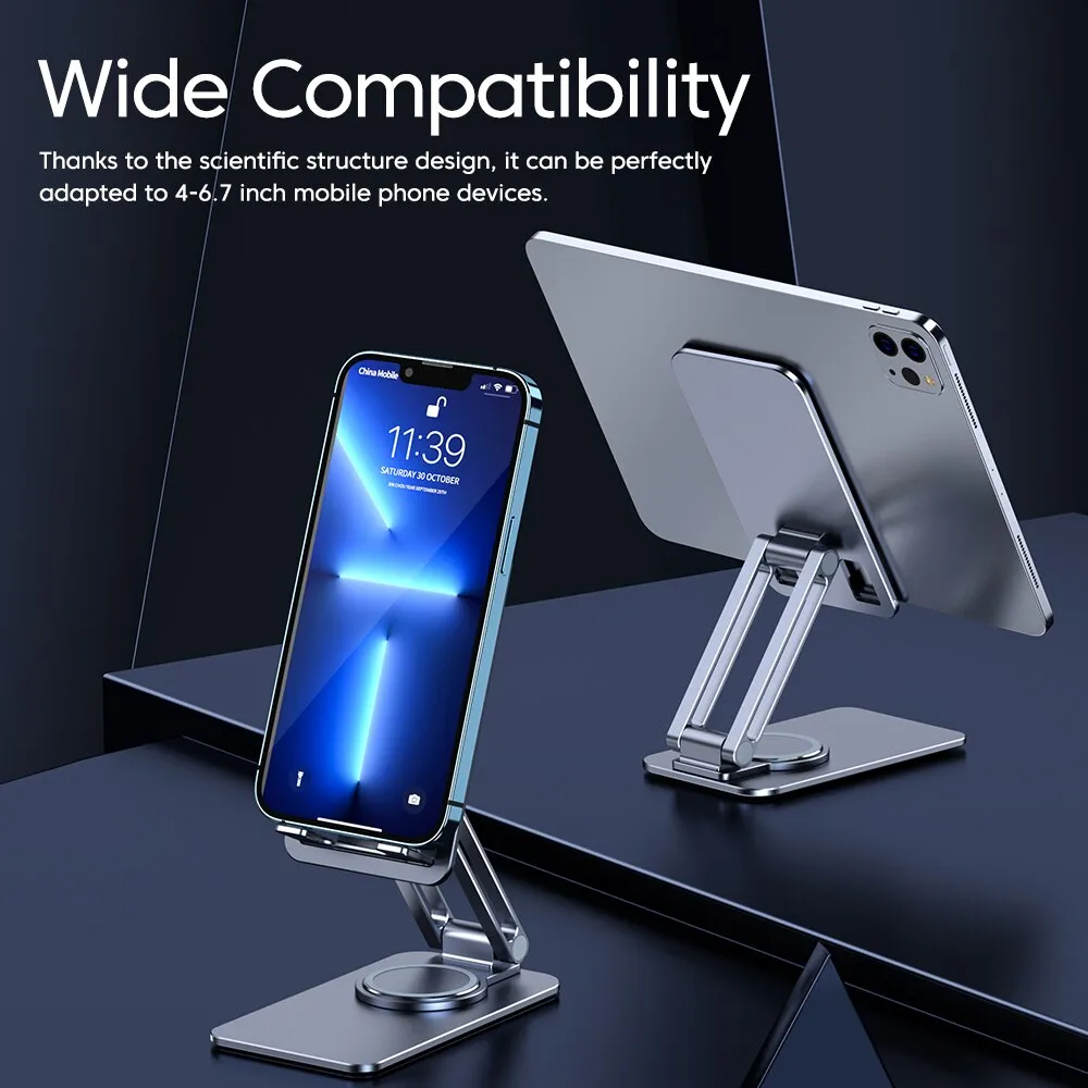 Universal Easy Fold Rotating Smartphone Holder