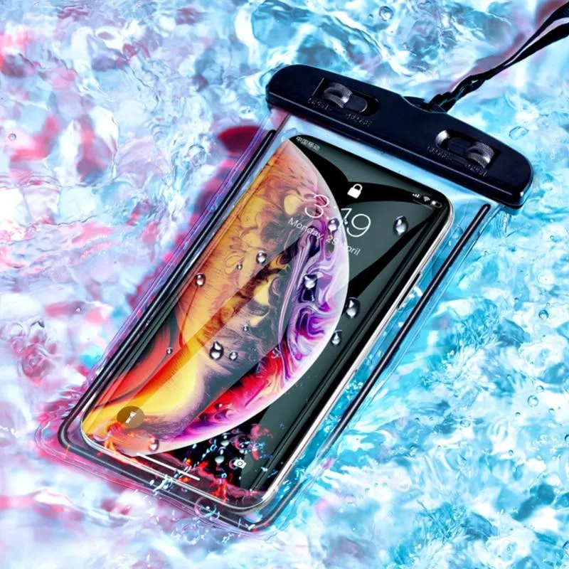 Universal Waterproof Phone Case Swimming Diving Pouch Bag