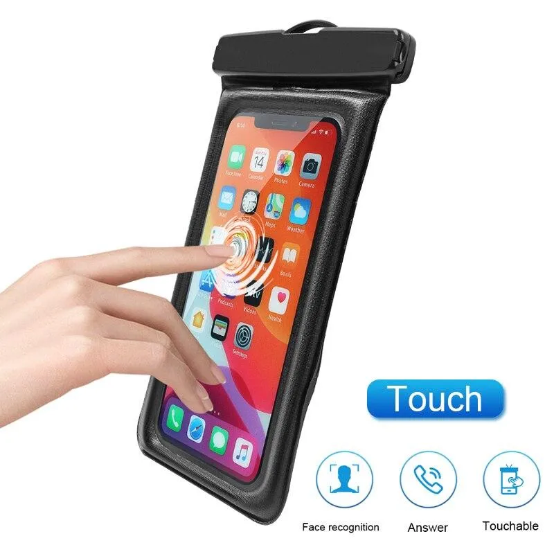 Universal Waterproof Phone Case Swimming Pouch Bag