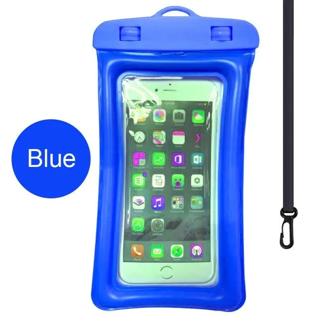 Universal Waterproof Phone Case Swimming Pouch Bag