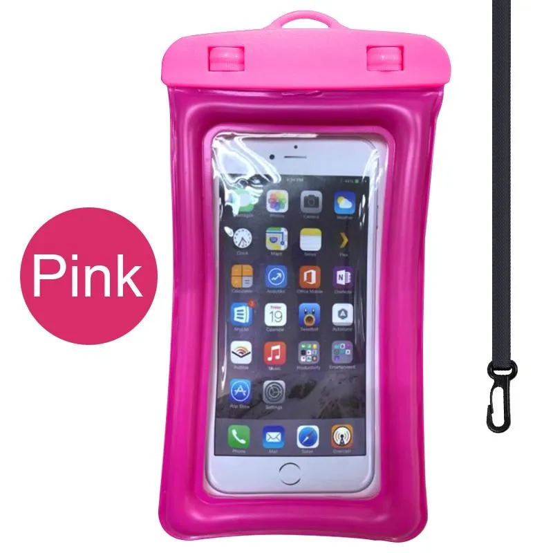 Universal Waterproof Phone Case Swimming Pouch Bag