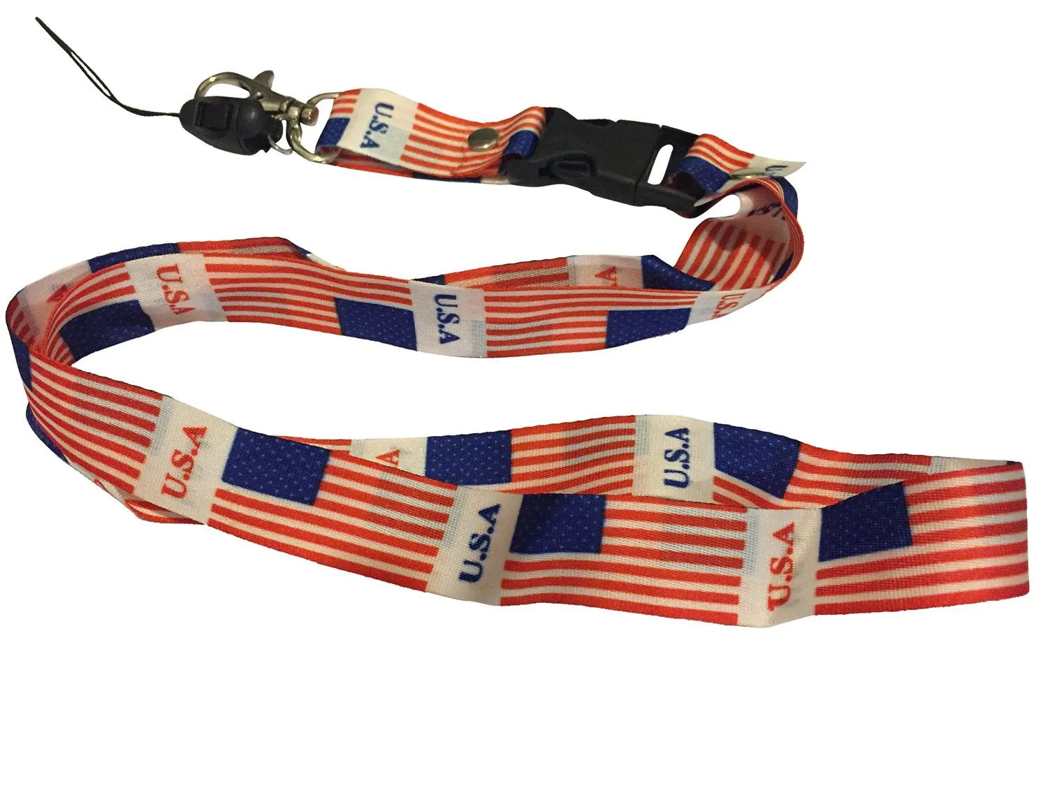 USA Flags Lanyard