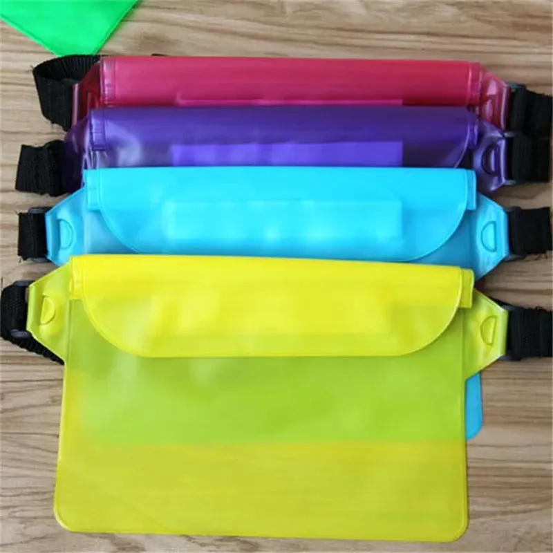 Waterproof Swimming Bag Sealing Drift Diving Waist Pack Skiing Underwater Phone Case Cover Dry Shoulder Bag For Beach Boat Sport